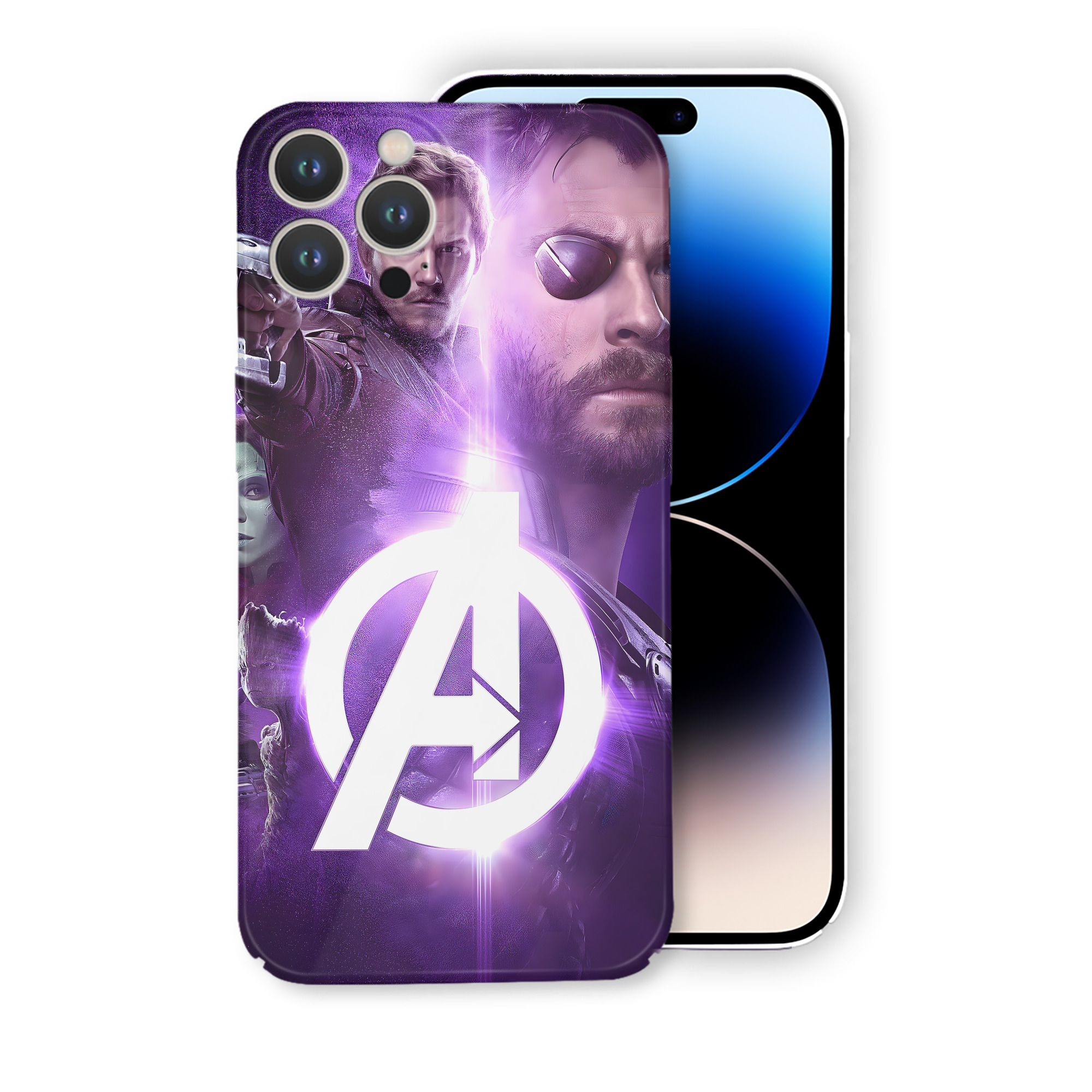 （画像用） アベンジャーズ The Avengers 【iPhone 14シリーズ対応】ハードケース